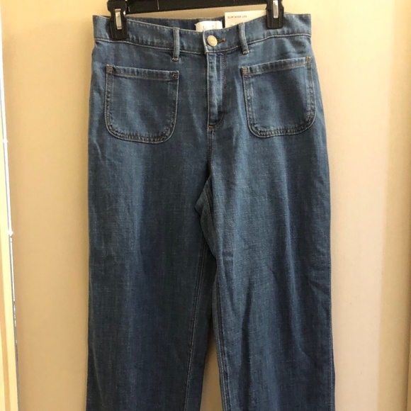 Loft Wide Leg Jeans - Picture 1 of 3
